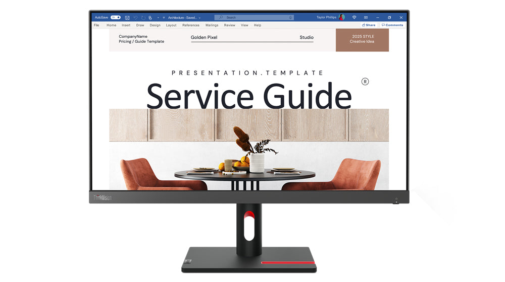 LENOVO ThinkVision S24i-30 23.8p Monitor HDMI