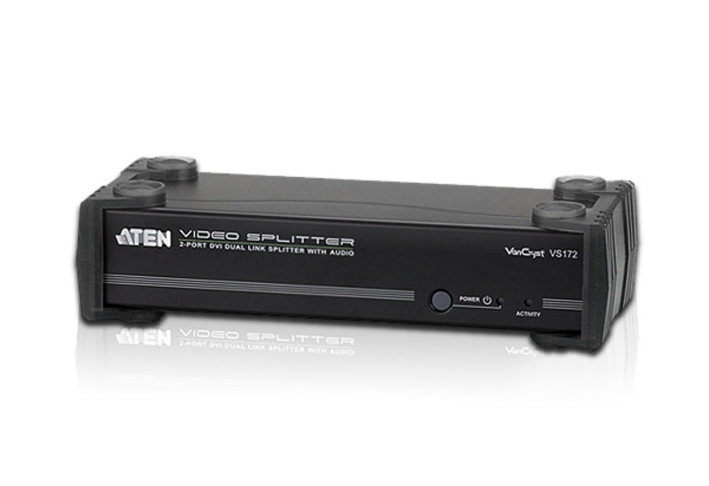 Aten VS172-AT-G 2-Port DVI Double Link/Audio Répartiteur