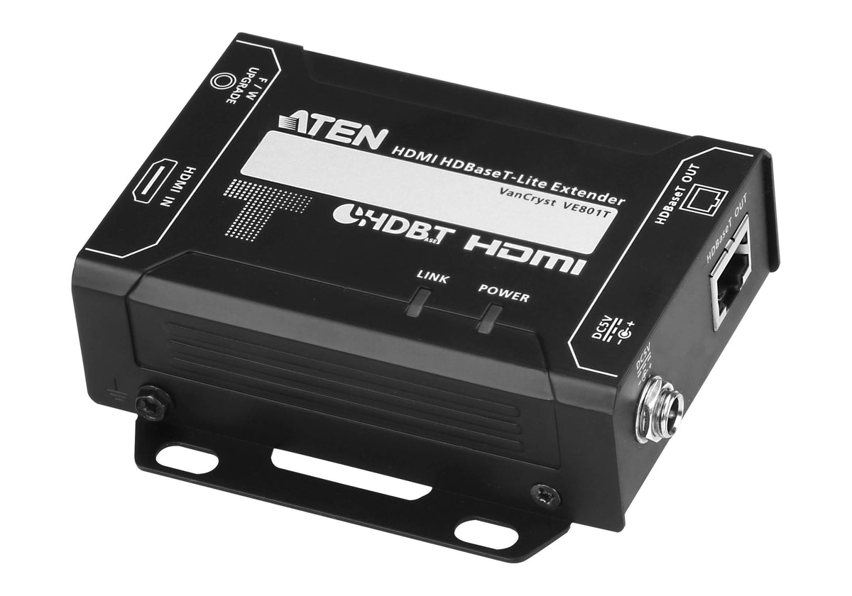 VE801T - 3840 x 2160 pixels - Émetteur AV - 70 m - Noir - HDCP