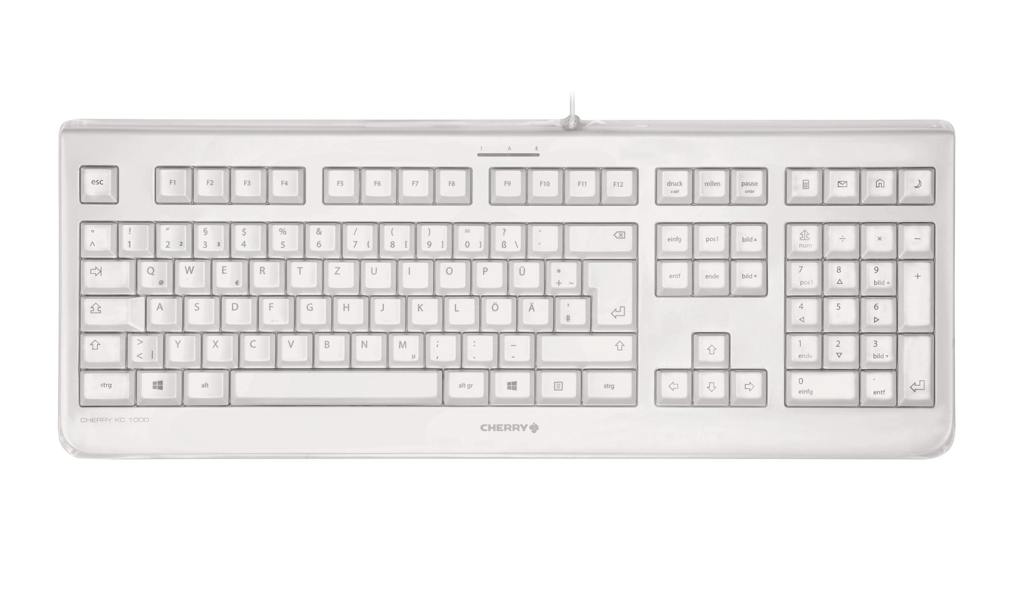CHERRY Clavier étanche KC-1068 IP68 USB gris