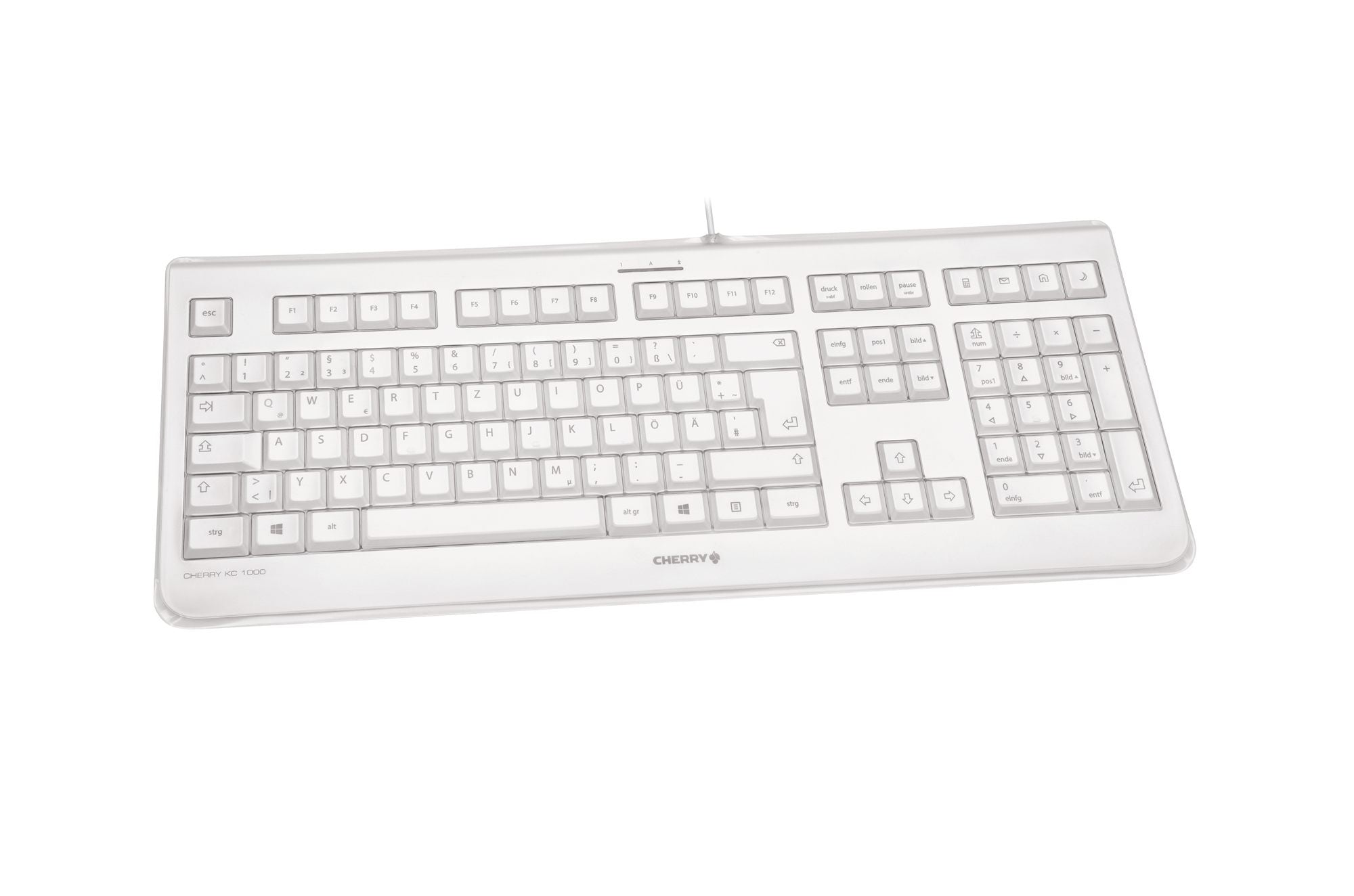 CHERRY Clavier étanche KC-1068 IP68 USB gris