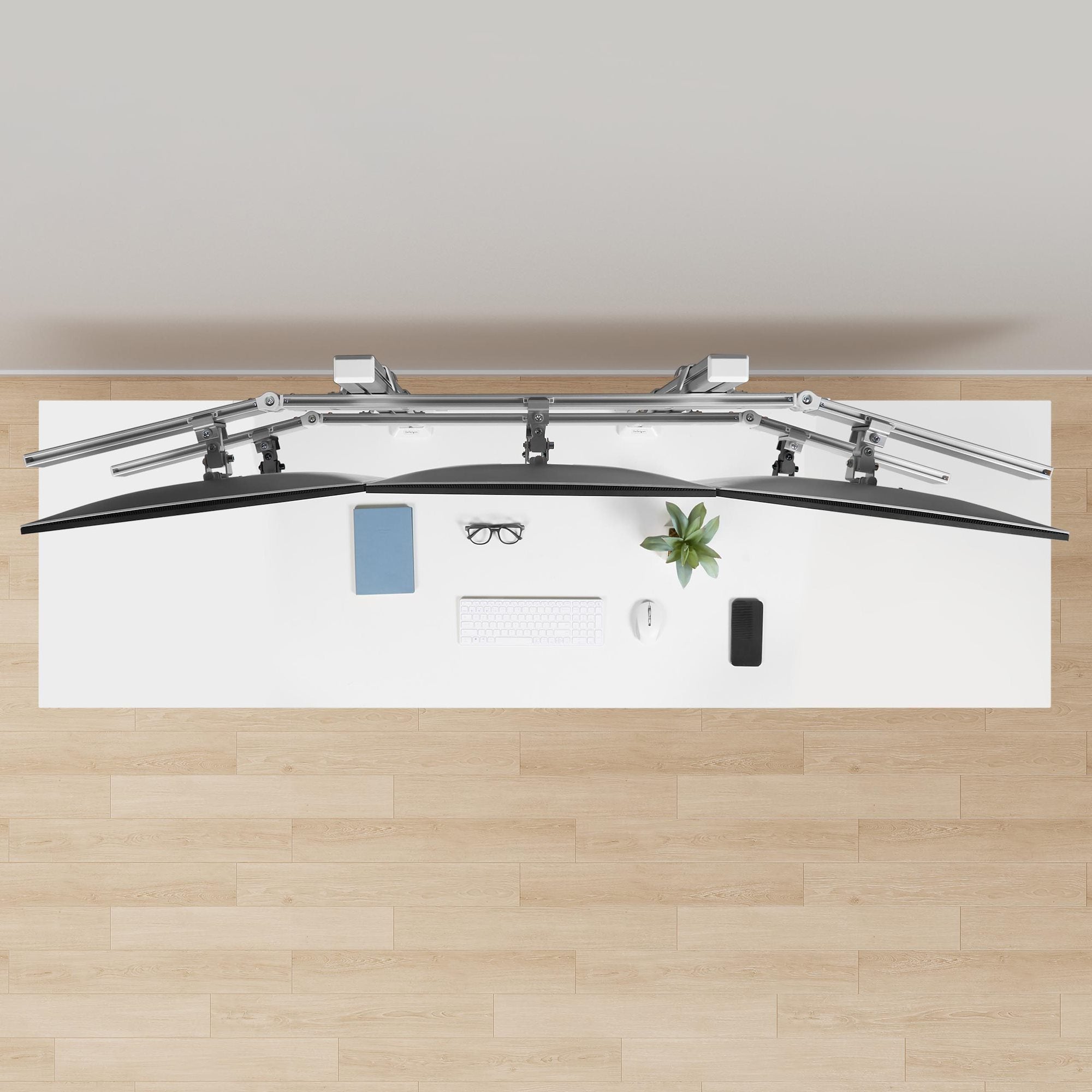 Six-Monitor Desk Mount Max 32"/17.6lb