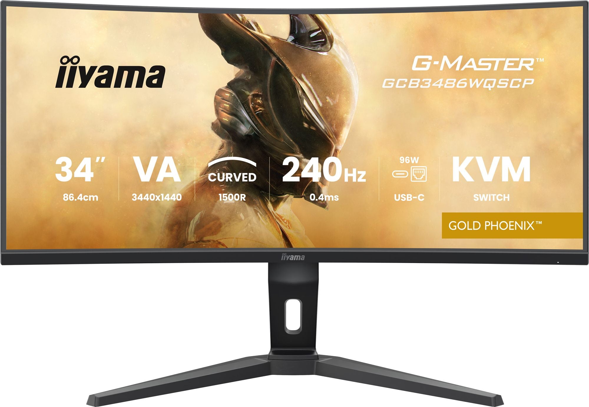 GCB3486WQSCP-B1 34" UW VA-Curved Gaming