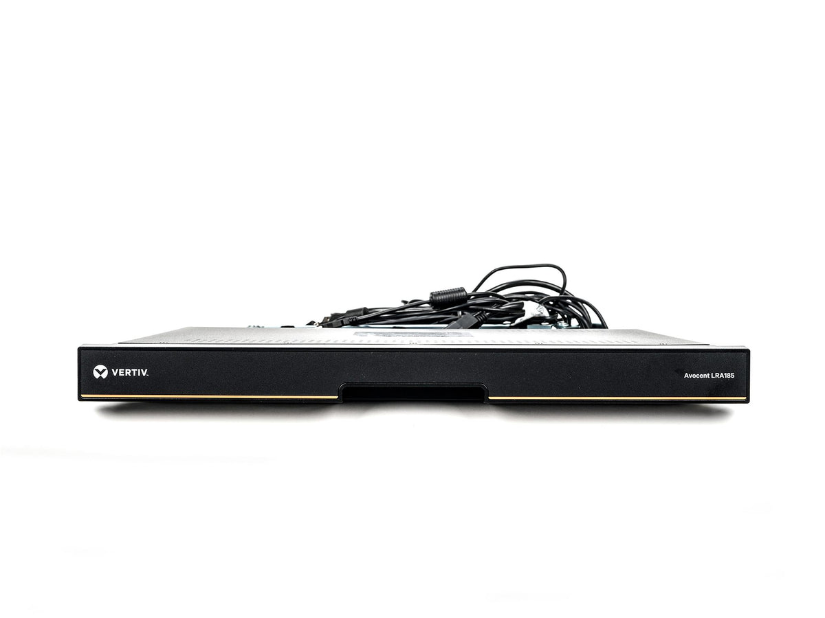 "Vertiv Avocent LRA185KMM-205 support d'ordinateurs 48,3 cm (19"") 1366 x 768 pixels Plastique, Acier Noir"