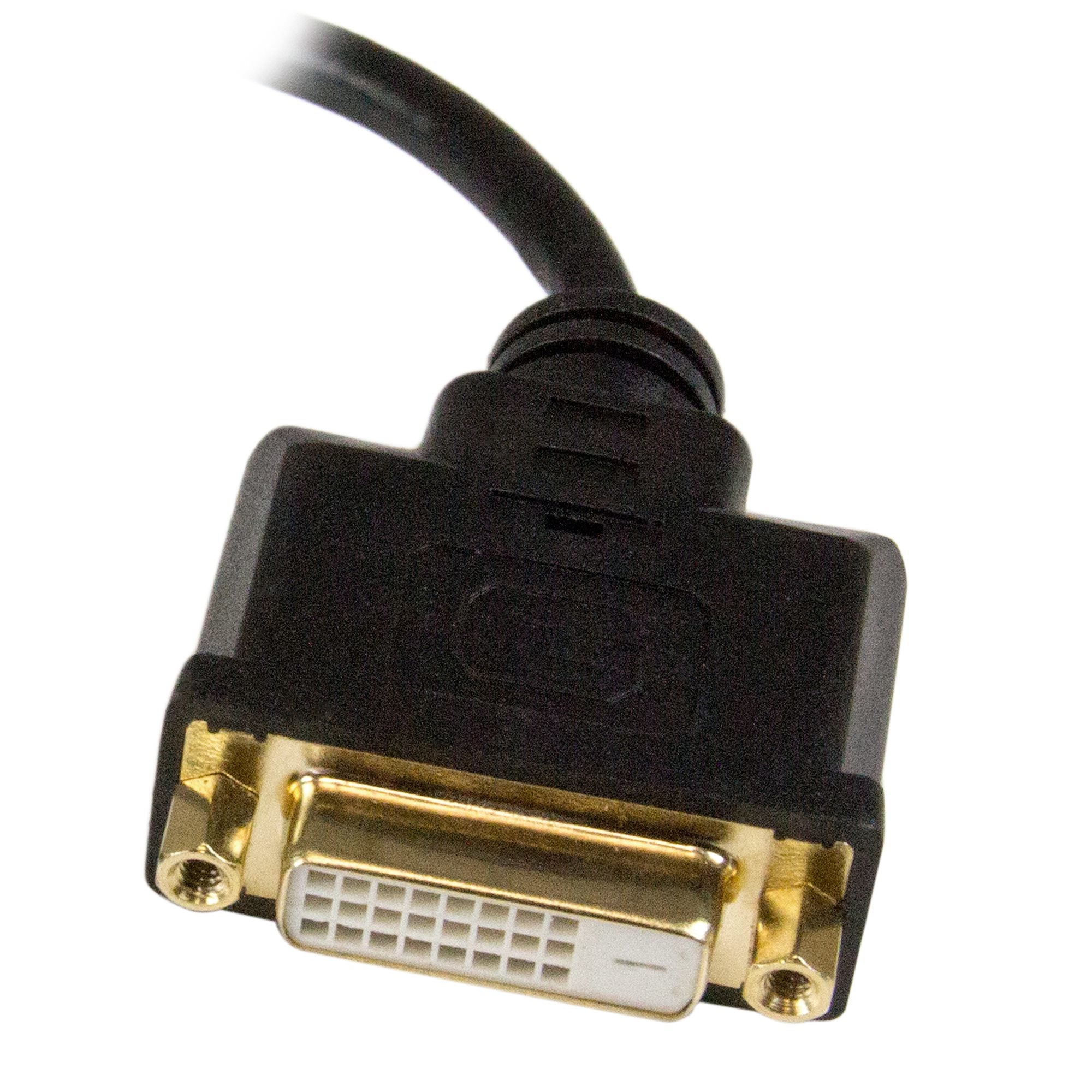 8inch Micro HDMI Male to DVI Female