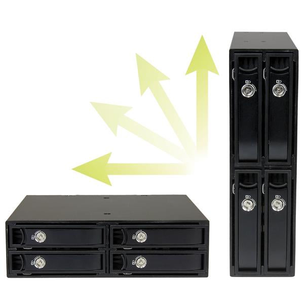 4-Bay Backplane for 2.5" SATA/SAS Drives