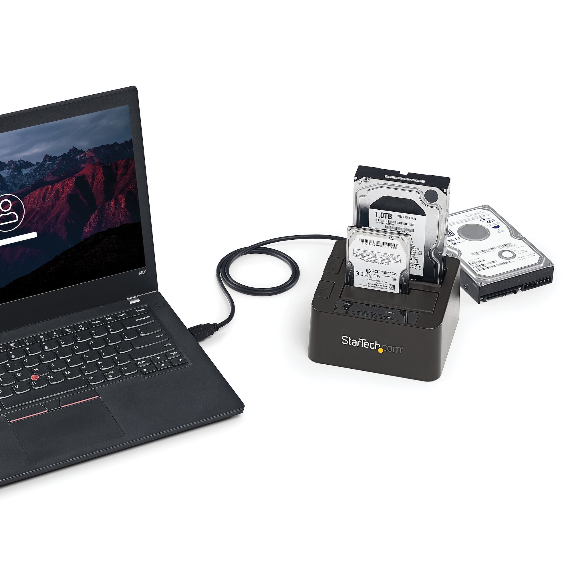 USB 3.1 10Gbps Dual-bay Dock