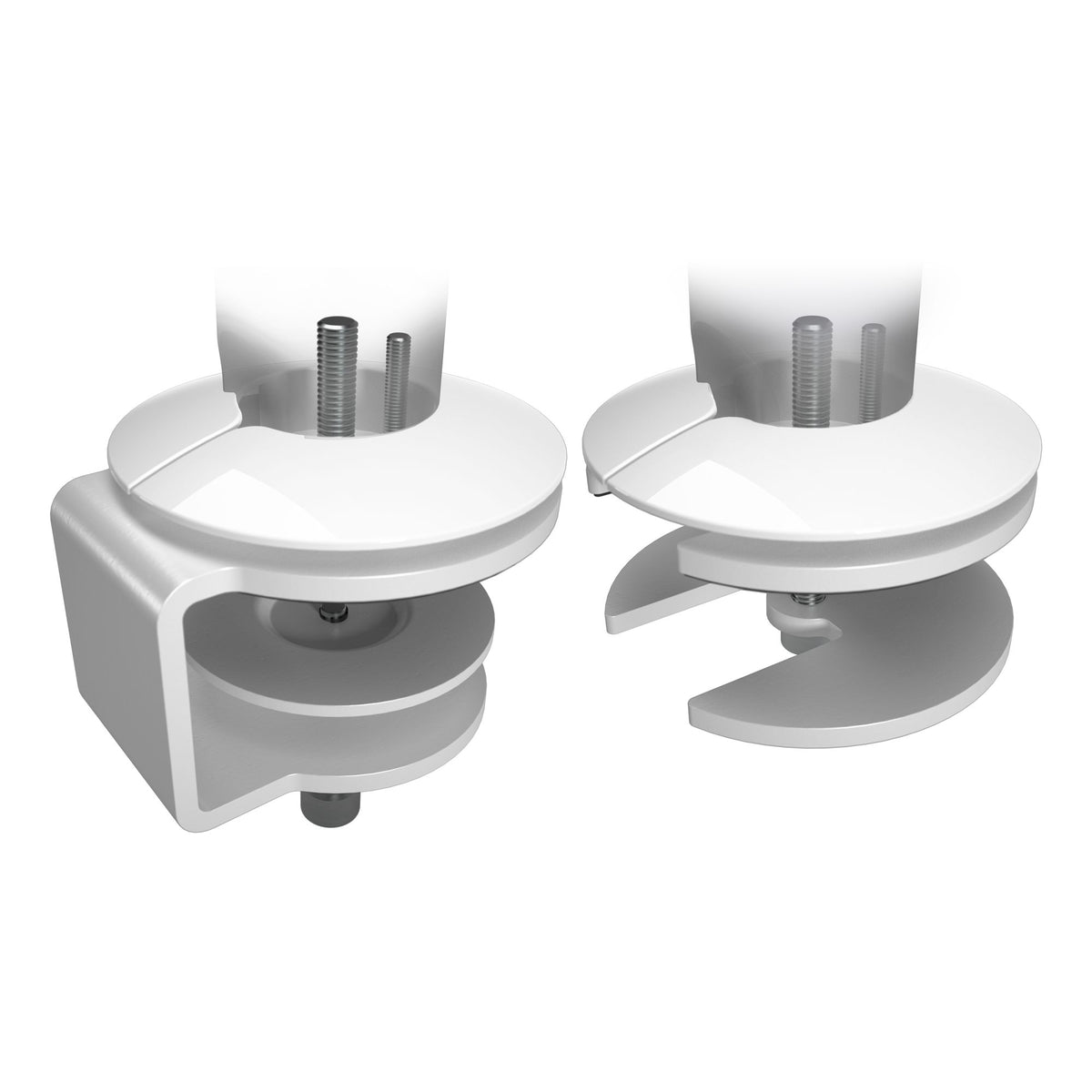 DATAFLEX Support écran de bureau 58.622 argent