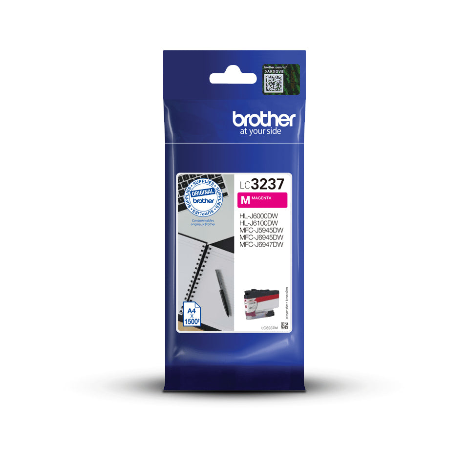 BROTHER LC-3237M Magenta Ink 1500 pages