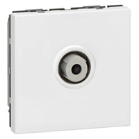 LEGRAND Plastron Mosaic 45x45 Prise TV / Sat Type F