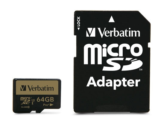 M.SDHC PRO+UHS-I 64GB Class 10+ADAP.