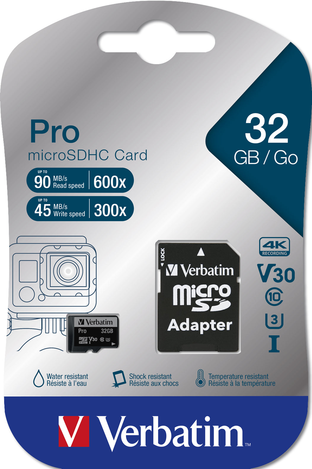 MICRO SDHC CARD PRO UHS-I 32GB CLASS 10
