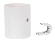 Cambridge Beam mounting bracket - White - compatible with all Qt emitters