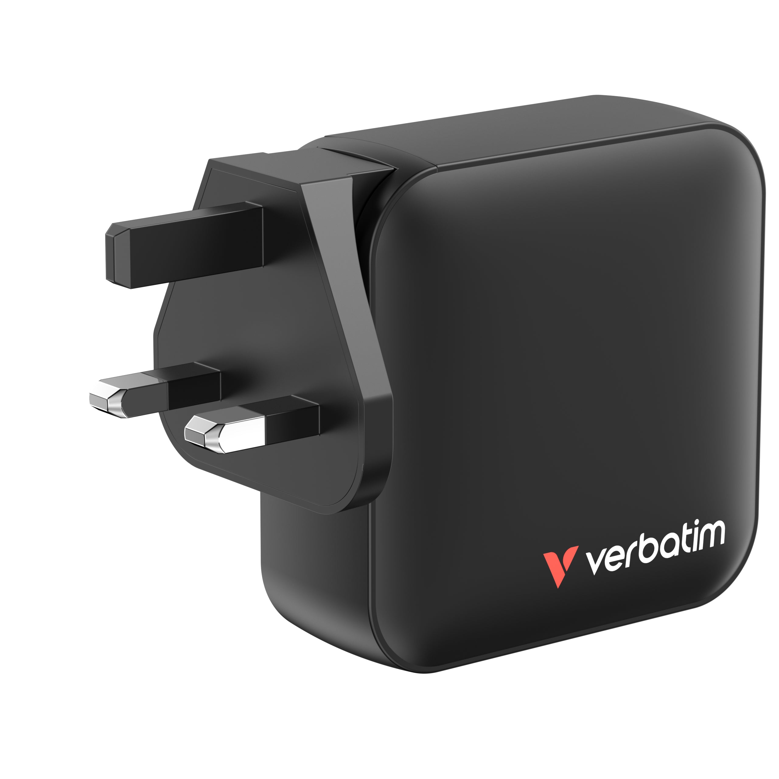 VERBATIM MINI GAN CHARGER 165W 4 PORT US/EU/UK ADP WCF (P)