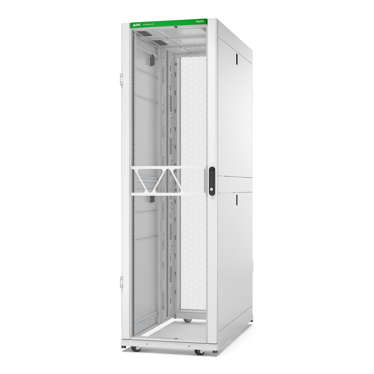 APC NetShelter SX Gen 2 Rack cabinet 1991H x 600W x 1200D mm with sides floor-standing white 42U 19 TAA Compliant