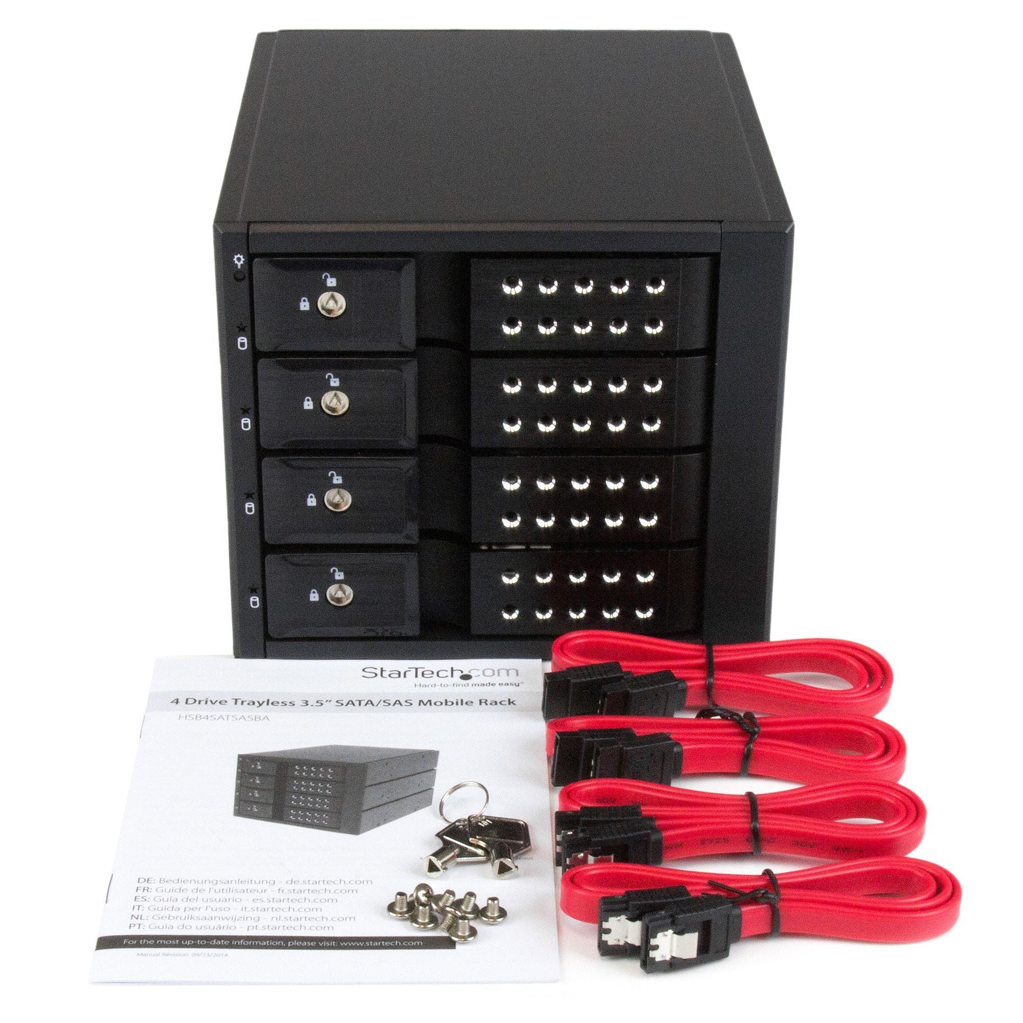 4 Bay Hot Swap Mobile Rack Backplane