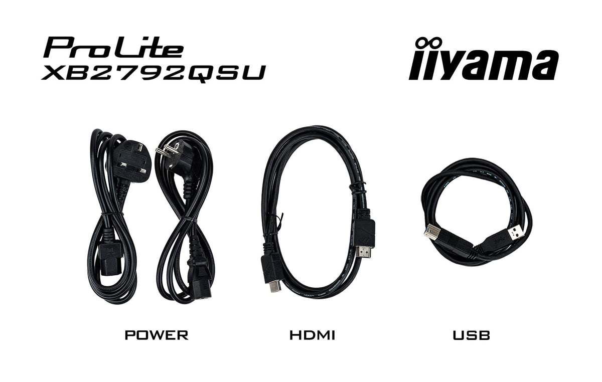 iiyama XB2792QSU-B1 27" Business QHD IPS