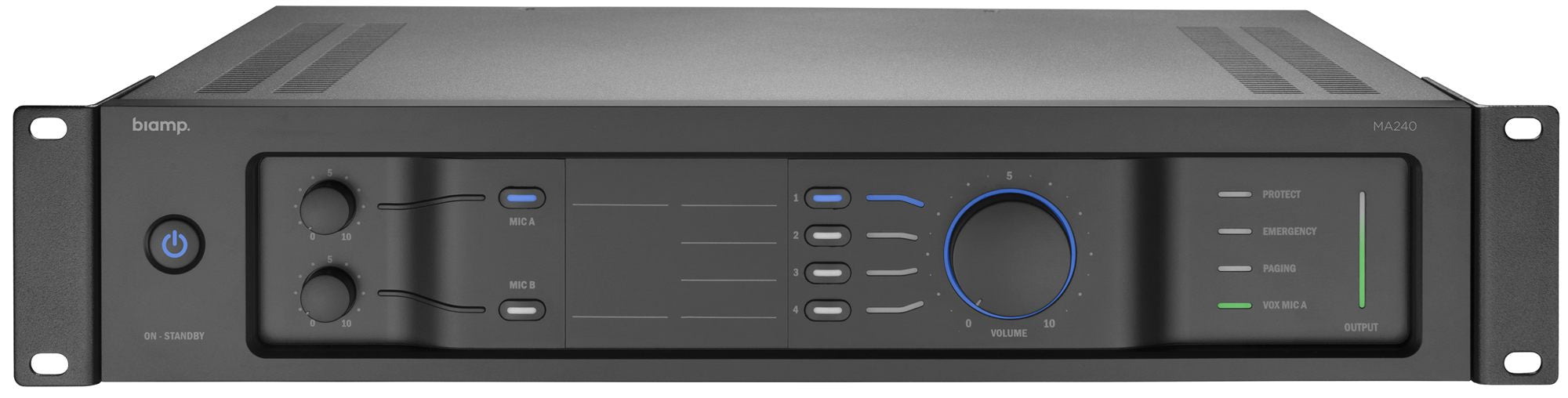 Biamp Intuitive 240W/100V mixer amplifier