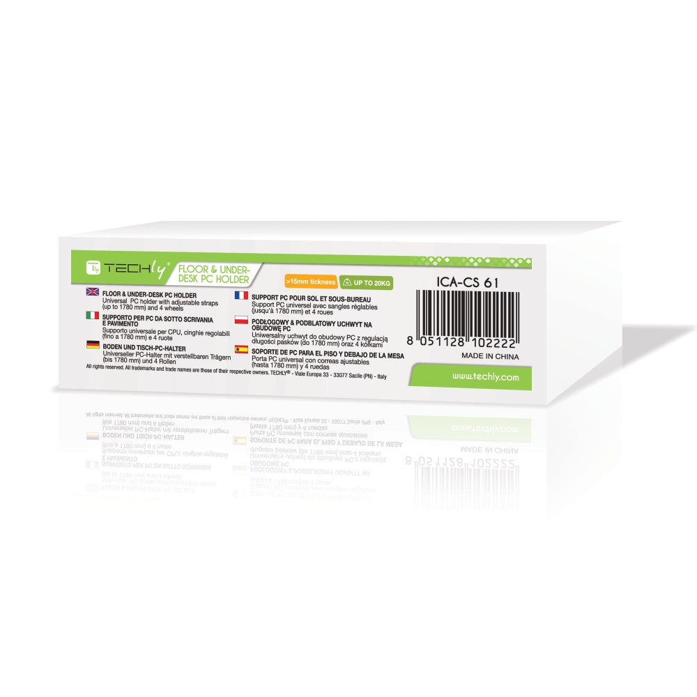 Techly ICA-CS 61 Support de roue pour ordinateur