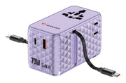 Charge 'n' Travel 70W 2C retractable U