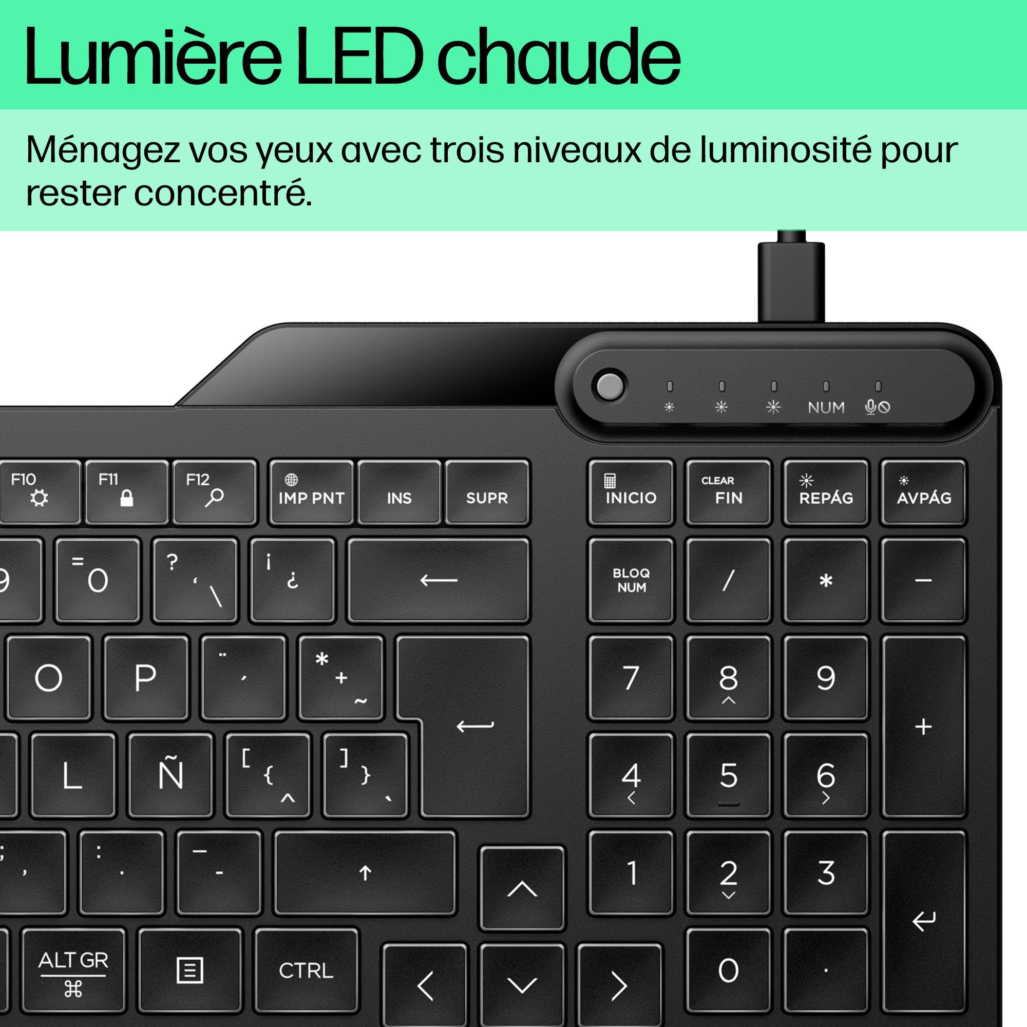 HP 400 BL WD KBD
