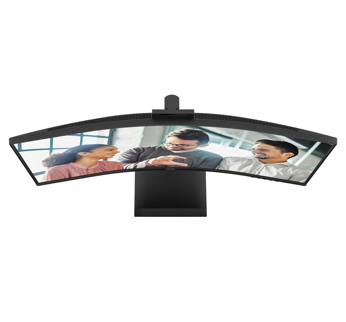 AOC CU34E4CW 34p 3440x1440 120HZ VA CURVED H/A 180 MM USB-C DOCKING TUV EyeComfort Hardware USB HUB DP HDMI