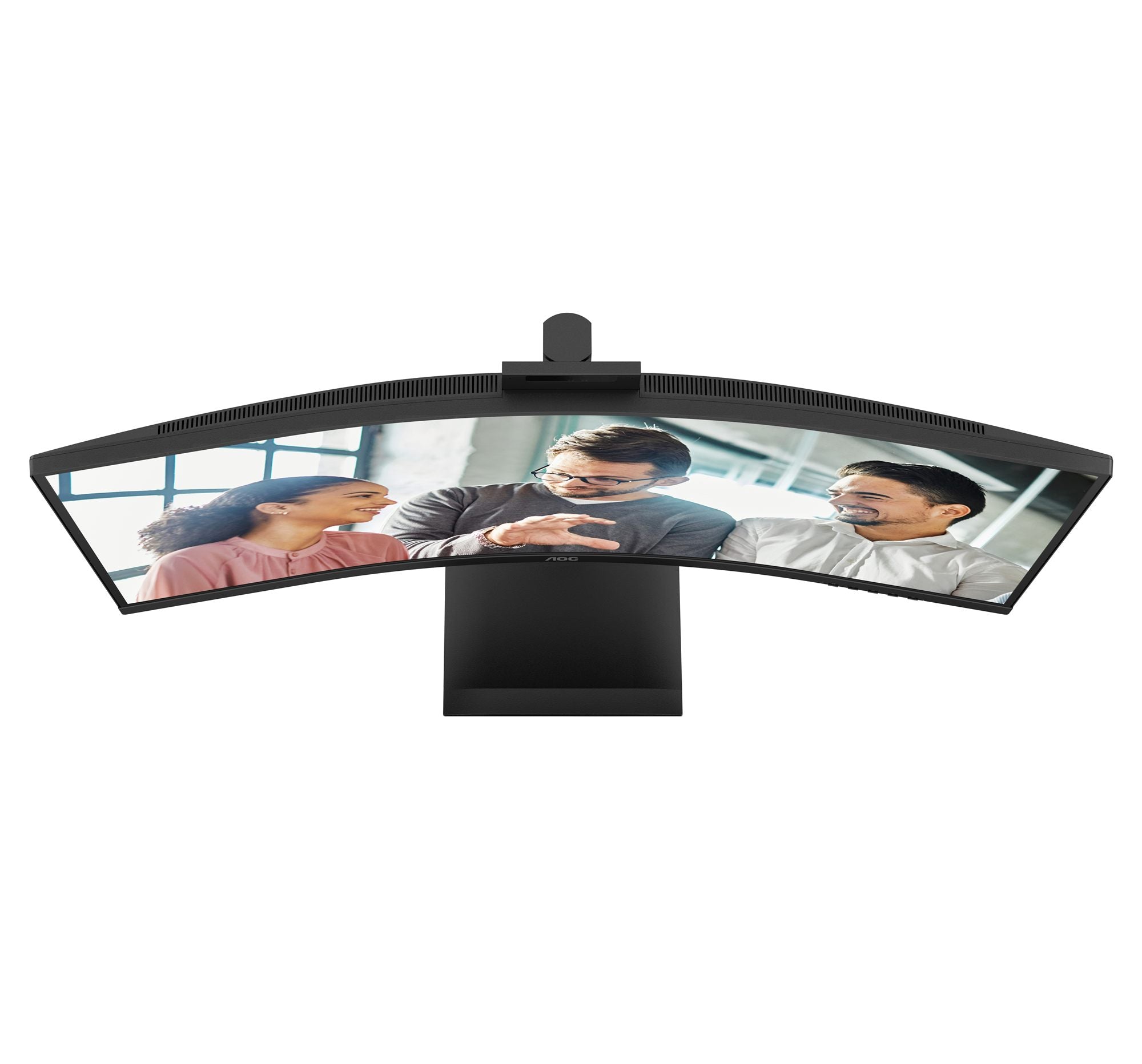 AOC CU34E4CW 34p 3440x1440 120HZ VA CURVED H/A 180 MM USB-C DOCKING TUV EyeComfort Hardware USB HUB DP HDMI