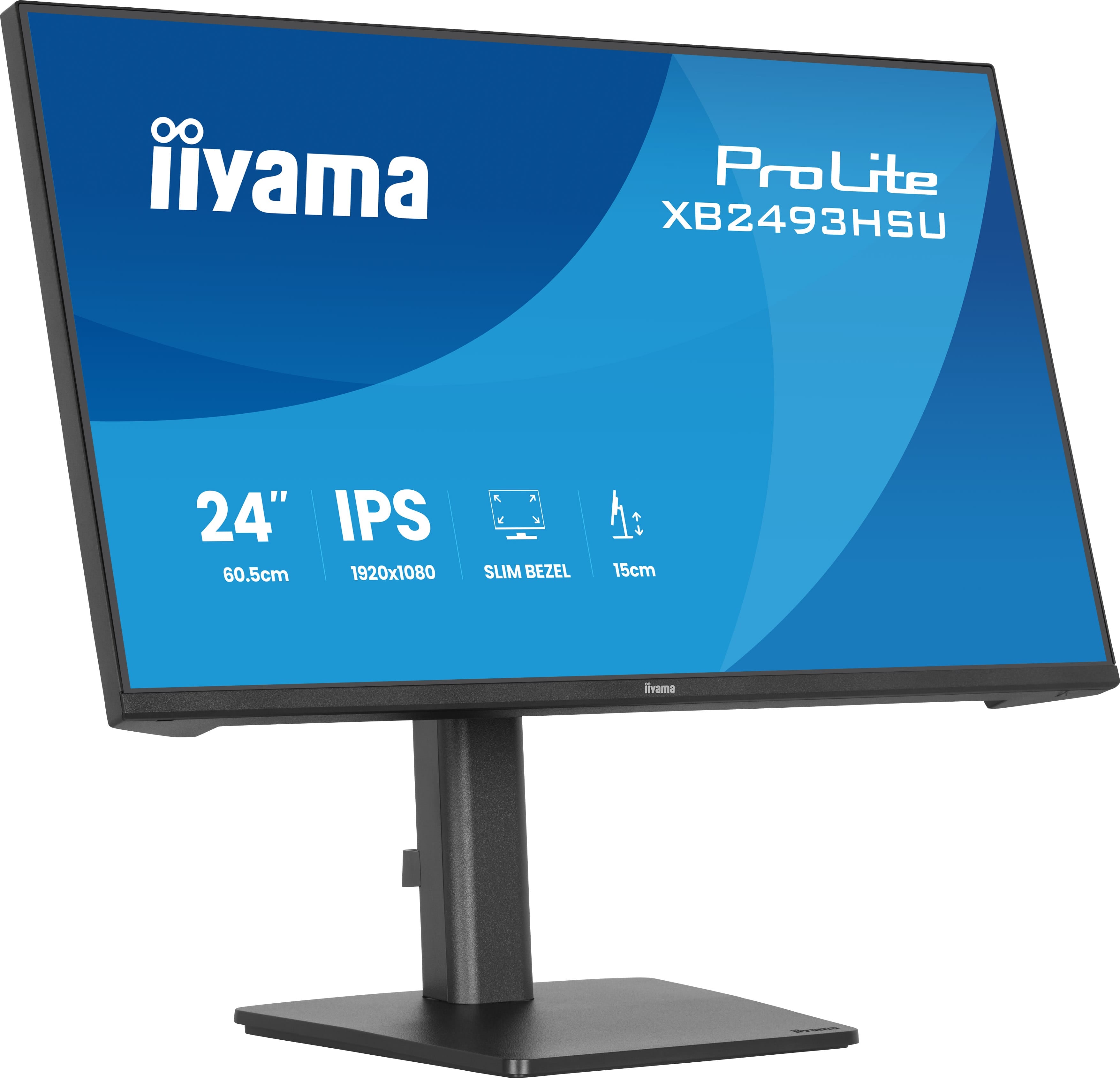 XB2493HSU-B1 24" FHD IPS BLACK