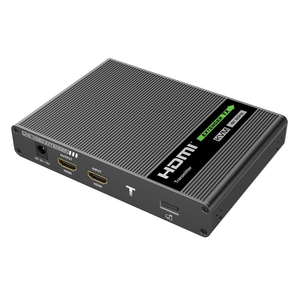 Techly IDATA HDMI-KVM67 Extendeur KVM HDMI/USB 4K60Hz jusqu'a 70m sur câble Cat6A