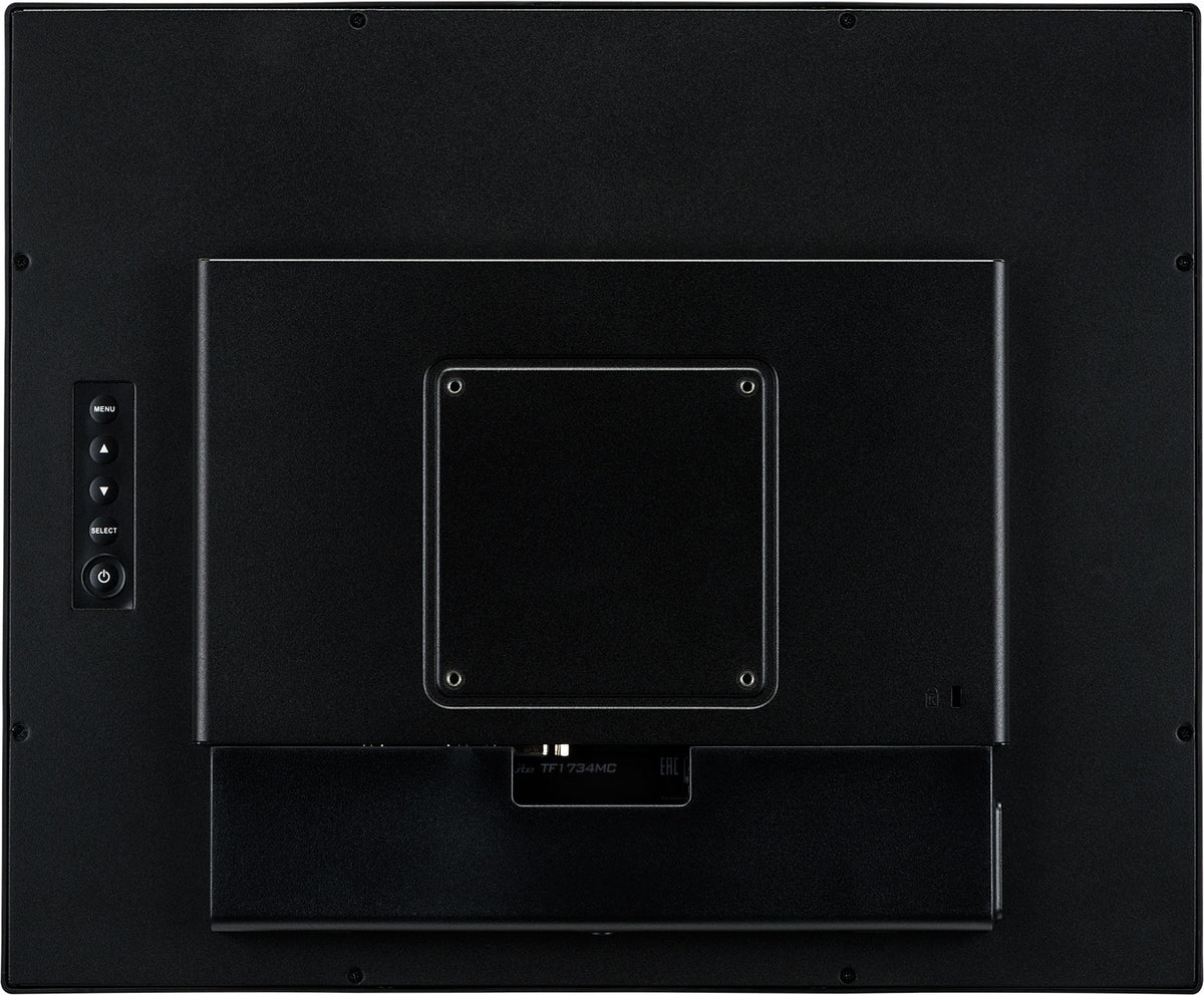 Iiyama 17 inch frameless PCAP touch monitor 1280x1024 10 point HDMI DisplayPort VGA open frame VESA