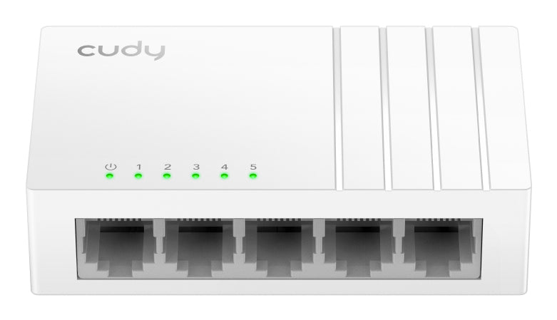 Cudy FS105D commutateur réseau Non-géré Fast Ethernet (10/100) Blanc