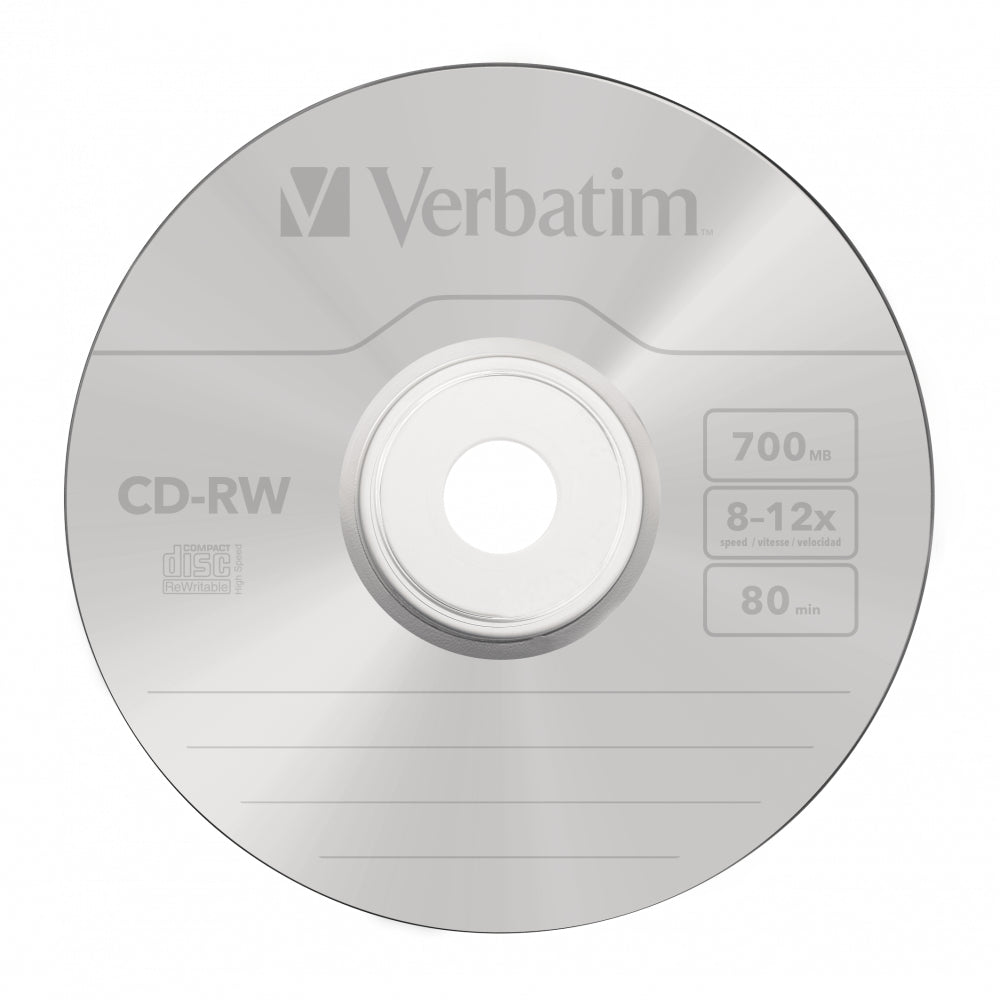 CD-RW/700MB 80Min 12x HiSpeed JC 10pk
