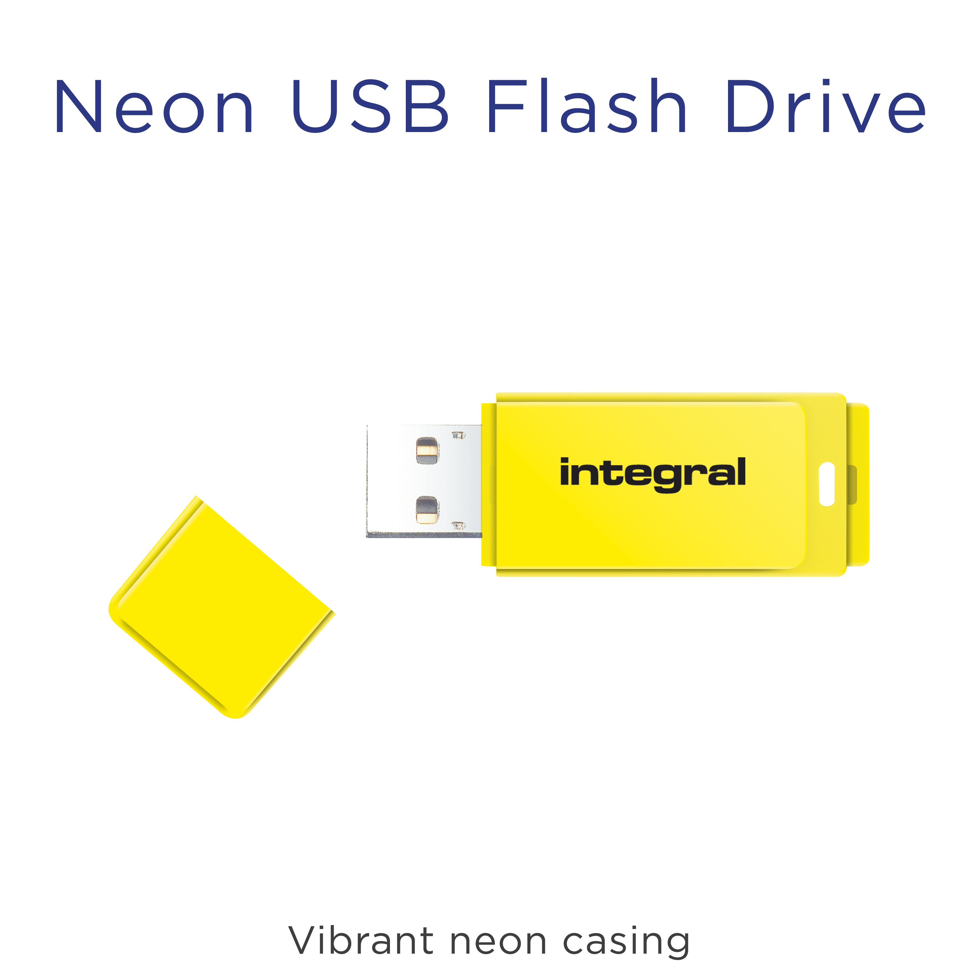 USB Flash Drive NEON 32GB Yellow