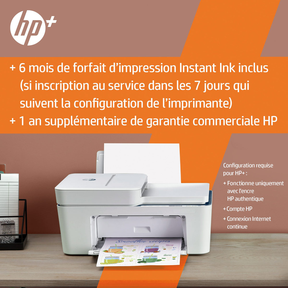 HP DeskJet 4130e All-in-One A4 color 5.5ppm Print Scan Copy