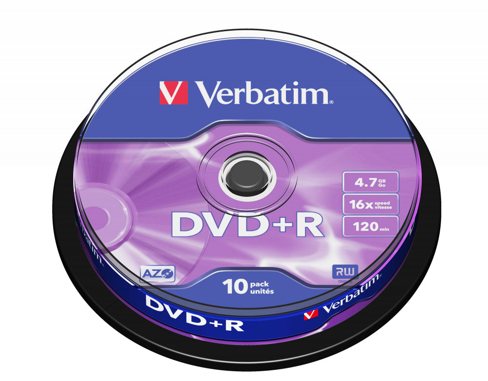 DVD+R/4.7GB 16x AdvAZO Spdl 10pk