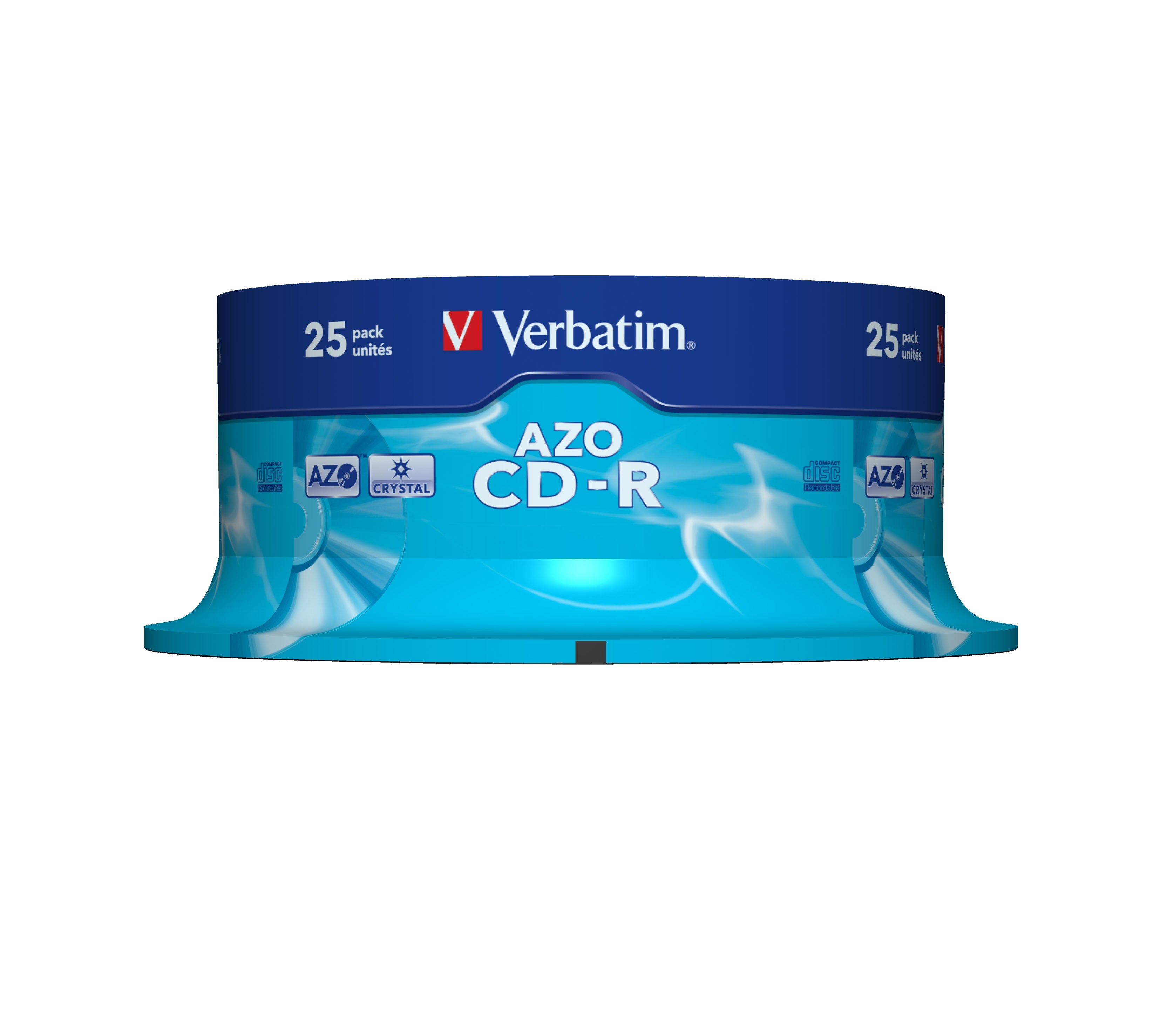 CD-R/700MB 80Min 52x SupAZO Spdl 25pk