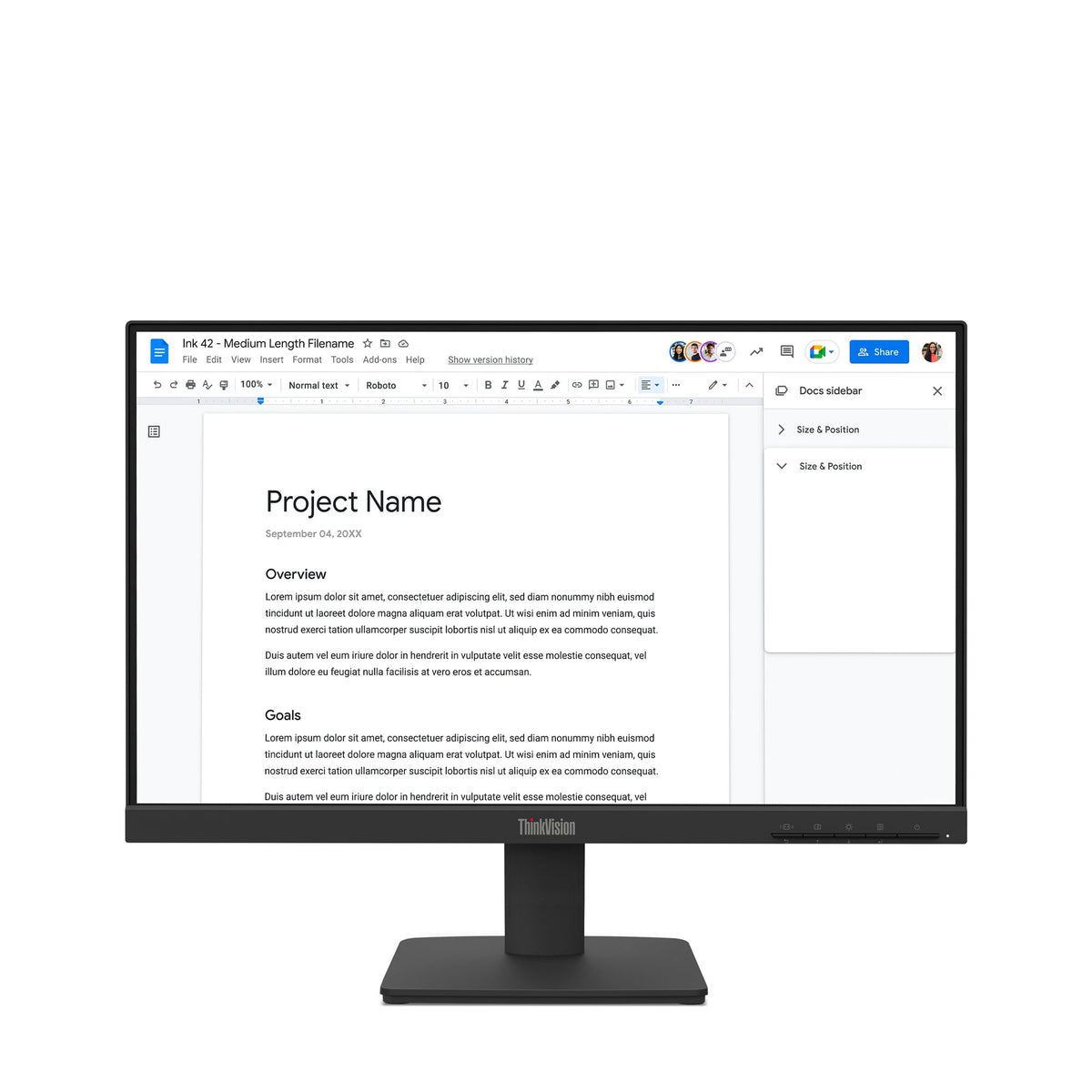 LENOVO ThinkVision S22-4e 21.5p Monitor HDMI