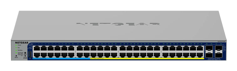 NETGEAR 48P GE POE++ Smart Switch W/10G SFP+ GS752TXUP