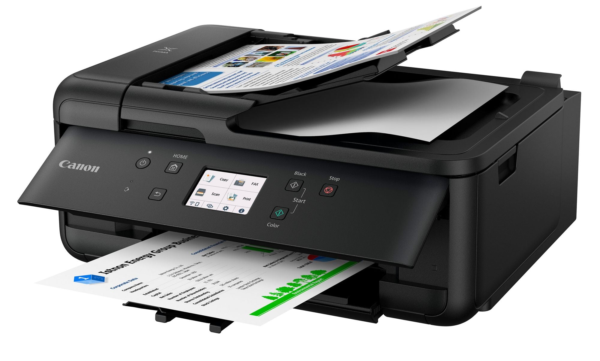 CANON PIXMA TR7650 MFP colour ink-jet A4 210x297mm A4 15 ipm print 200 sheets USB 2.0 Wi-Fi