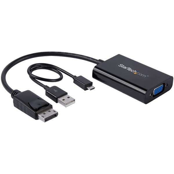 DisplayPort to VGA Adapter with Audio