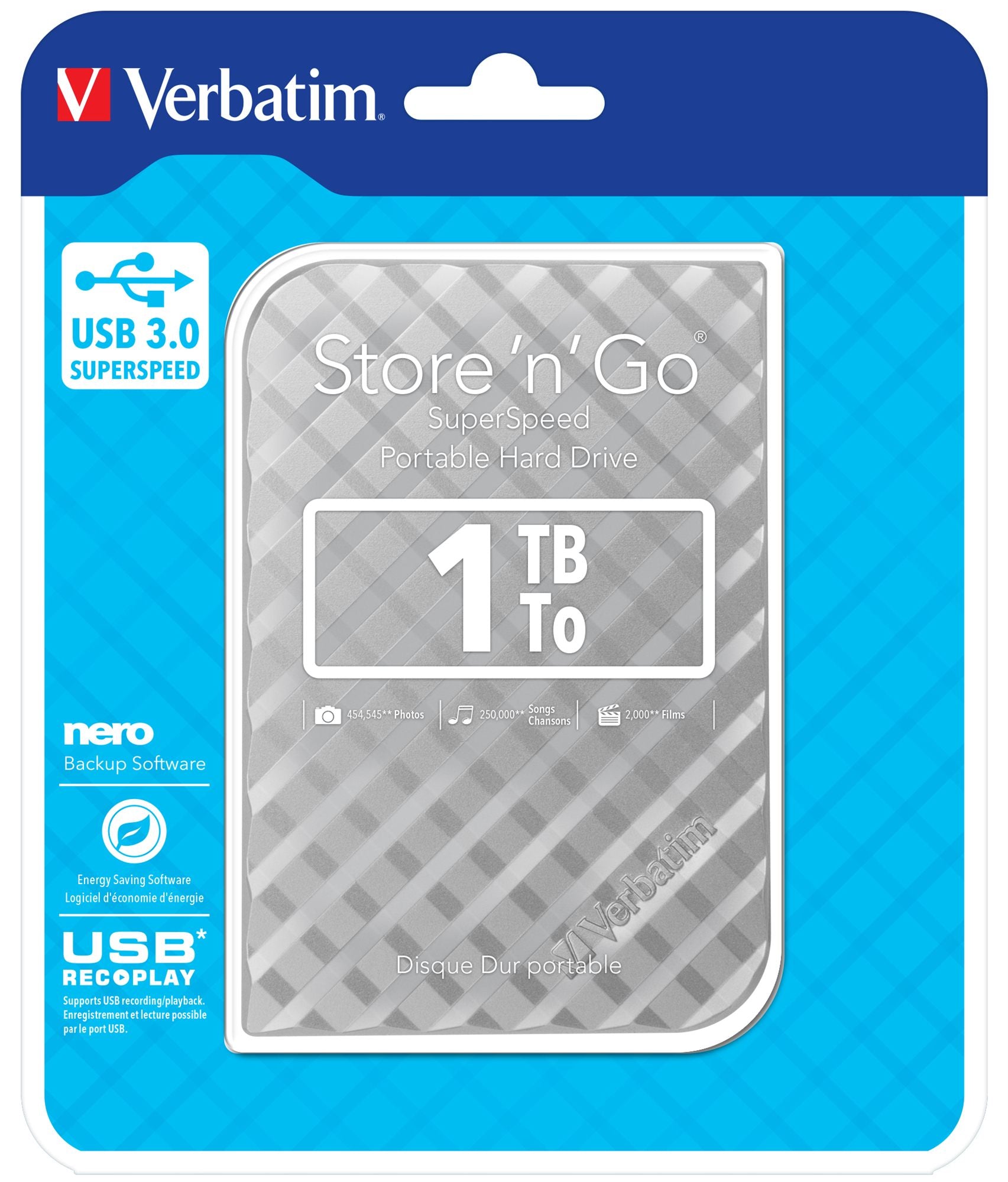 Store n Go 2.5" 6.35cm 2 1TB 3.0 SILV