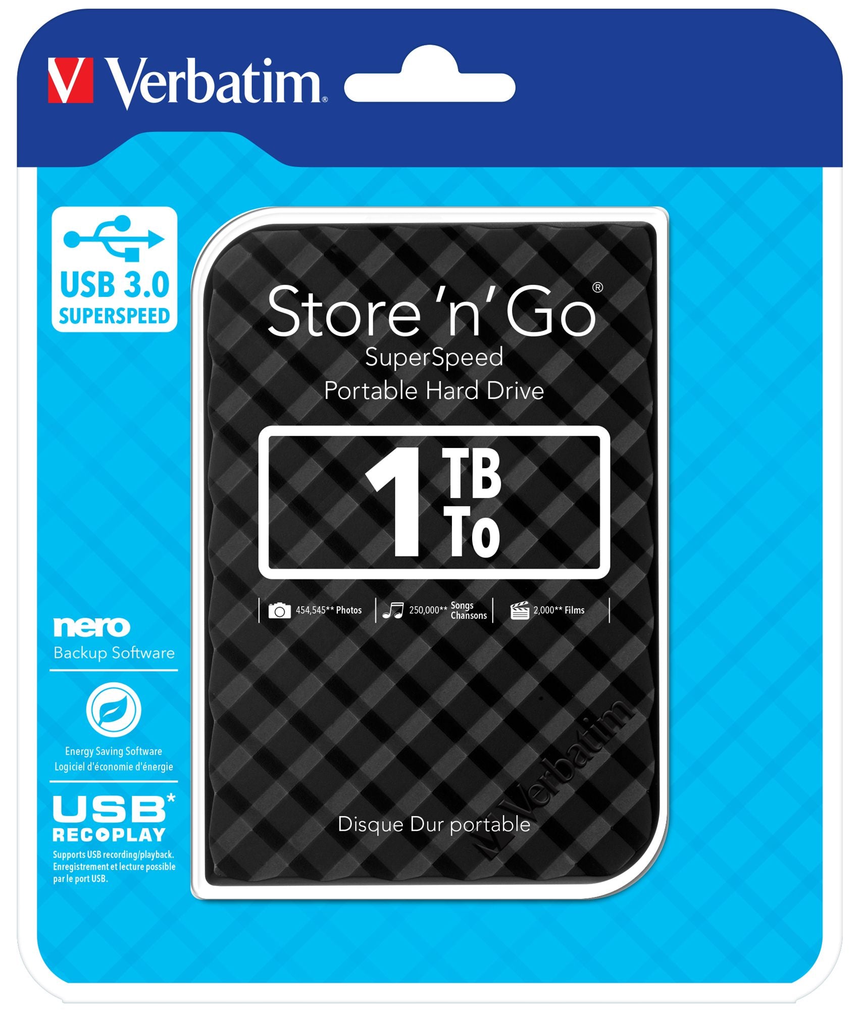 Store n Go 2.5" 6.35cm 2 1TB 3.0 BLACK