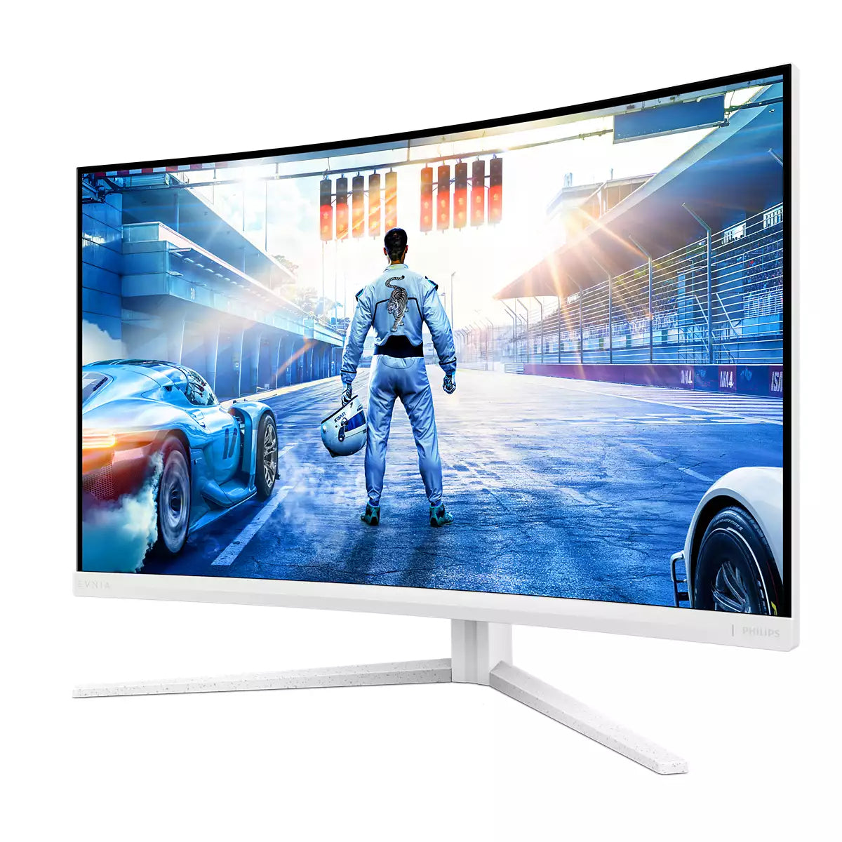 PHILIPS 31.5p 2560x1440 VA Curved 1500R 130mm EVNIA 5000 Ambiglow Curved QHD 2K 180Hz Fast VA 1ms GtG HDR10