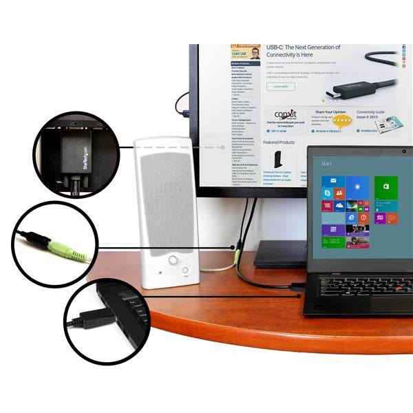Cable Adapter mDP to VGA with audio - 2m