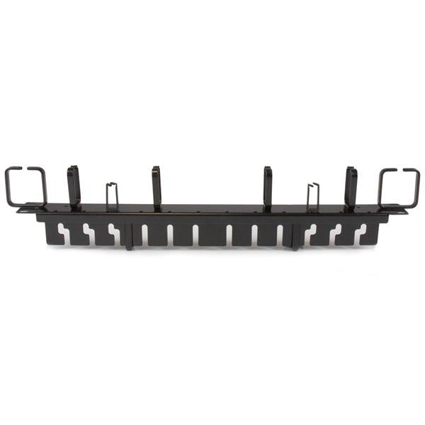 1U 19" Horizontal Cable Management Panel