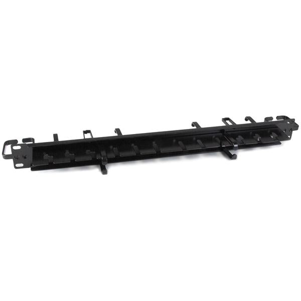 1U 19" Horizontal Cable Management Panel
