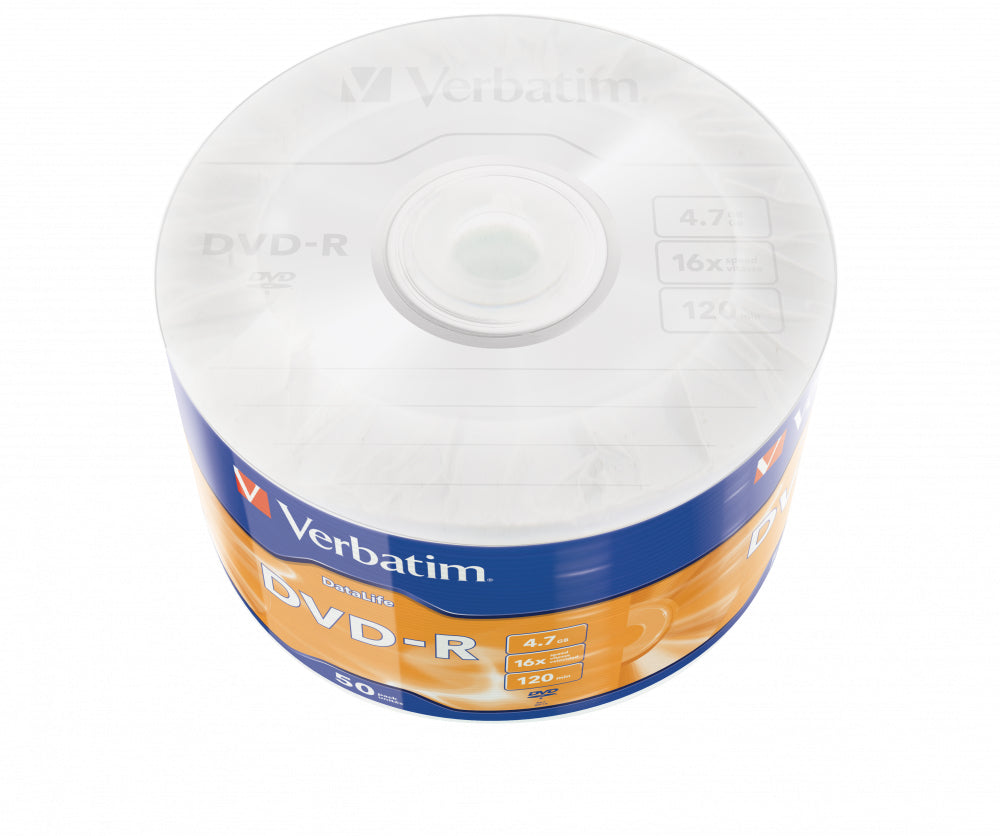 DVD-R DATA LIFE 4.7GB 16X MATT SIVER SUR