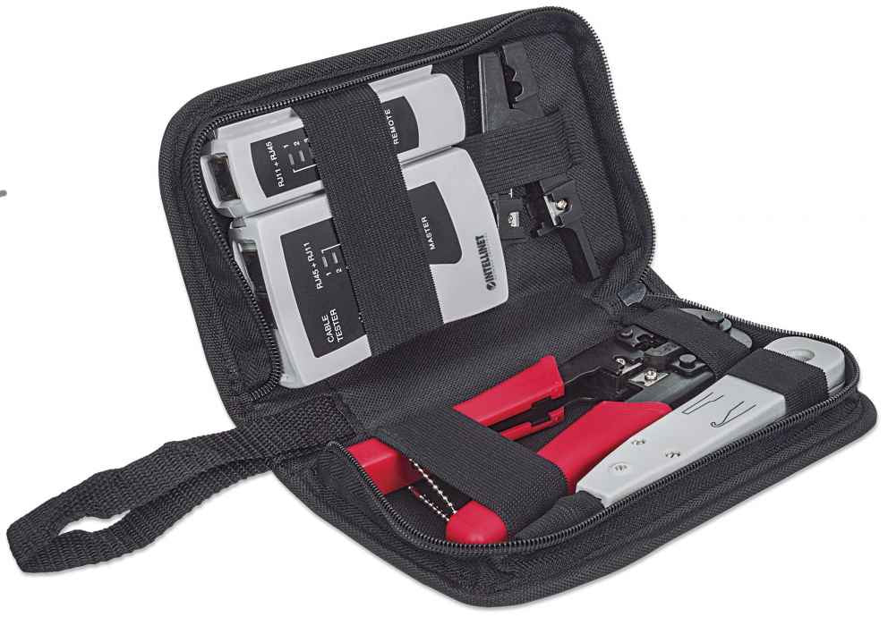 Intellinet 780070 kit d'outils de préparation de câble Noir