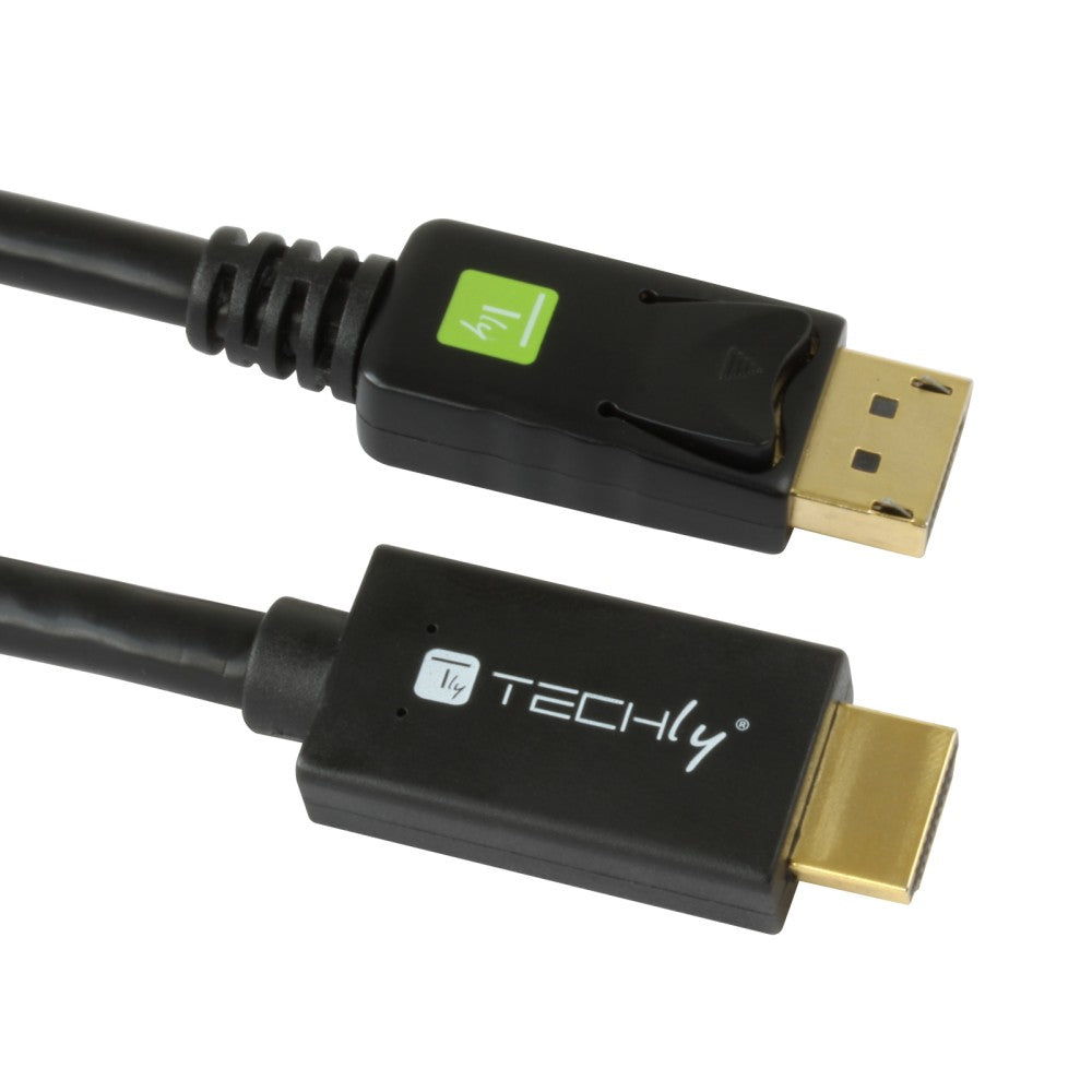 Techly ICOC DSP-H12-020 Câble DisplayPort vers HDMI 1080p*60Hz 2m M/M