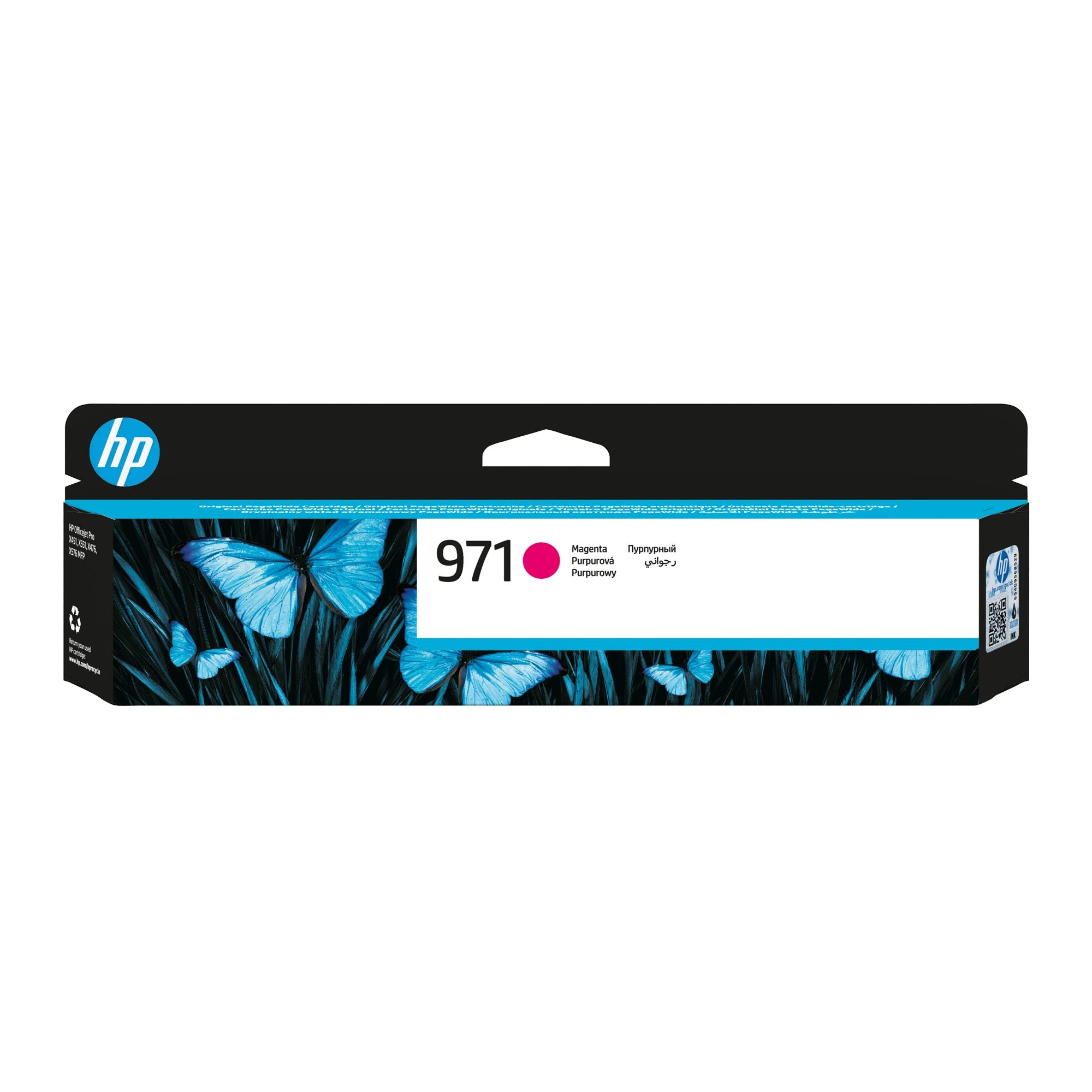 HP 971 original Ink cartridge CN623A magenta